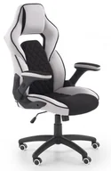 Fotele gamingowe - HALMAR Fotel gamingowy obrotowy SONIC  czarny / szary - miniaturka - grafika 1