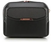 Kosmetyczki, organizery i kuferki - Wittchen Kosmetyczka podróżna z polikarbonu z suwakiem w kolorze różowego złota 56-3P-134-77 - miniaturka - grafika 1