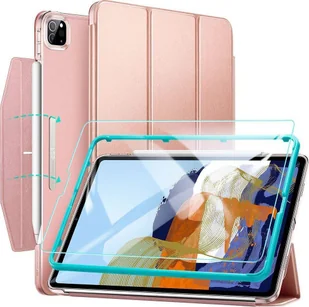 ESR ZESTAW ETUI + SZKŁO ASCEND TRIFOLD & TEMPERED GLASS ROSE GOLD DO - IPAD PRO 11 2021 3282 - Etui do tabletów - miniaturka - grafika 2