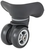 Akcesoria turystyczne - Vaude zapasowe rolki do walizki na kółkach (Melbourne 65/90) VL/HR część zamienna, Black, One Size 12393 - miniaturka - grafika 1