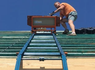 090 Ferindo Winda dekarska zdalne sterowanie długość 14,2m udźwig 400 kg prędkość jazdy 22-25m/min) 09077431 77431-uniw - Inne urządzenia budowlane - miniaturka - grafika 13