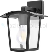 Lampy ogrodowe - Rabalux Taverna kinkiet zewnętrzny czarny przezroczysty 7127 - miniaturka - grafika 1