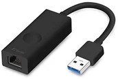 Adaptery i przejściówki - Fantec UMP-E1000 kabel USB 3.0 adapter do 1 X złącze RJ45 1 GBIT/S Ethernet LAN, 12 cm czarna UMP-E1000 - miniaturka - grafika 1