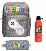 Pojemniki biurowe - Grupo Erik Grupo Erik Zestaw upominkowy do gry (plecak, piórnik, butelka na wodę) pudełko prezentowe PACK0280 - miniaturka - grafika 1