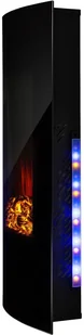 Klarstein Klarstein Lamington, kominek elektryczny, 2000 W, płomienie LED, termowentylator, timer, oświetlenie otoczenia GDW24-LamingtonW - Kominki elektryczne - miniaturka - grafika 2