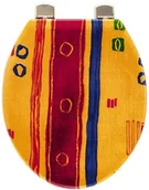 Deski sedesowe - Sanitop-Wingenroth Deska sedesowa dekoracja nowoczesna sztuka II | deska toalety | deska klozetowa z drewno | metalowym zawias - miniaturka - grafika 1