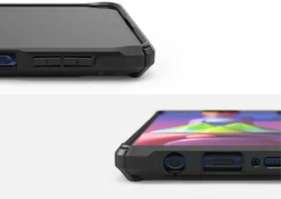 RINGKE Etui na telefon Fusion X do Samsung Galaxy M51 Camo Black 8886X1 - Etui i futerały do telefonów - miniaturka - grafika 5