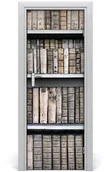 Naklejki na drzwi i meble - Tulup.pl Naklejka fototapeta na drzwi Półka na książki 85x205cm - miniaturka - grafika 1