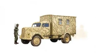 Model plastikowy Opel Blitz Radio Truck - Modele do sklejania - miniaturka - grafika 3