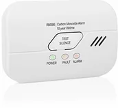 Czujniki czadu, dymu, gazu - Smartwares RM386 czujnik czadu | czujka ostrzegawcza | detektor tlenku węgla | zasilany bateriami | żywotność 10 lat | certyfikat EN50291 | w kolorze białym - miniaturka - grafika 1