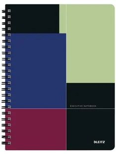 Leitz Kołonotatnik Executive PP A4 80 kratka 44610000 - Notesy i bloczki - miniaturka - grafika 2