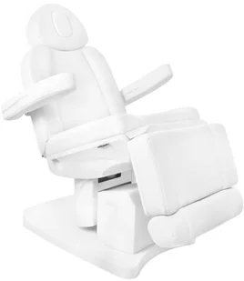 AZZURRO Fotel kosmetyczny elektr. azzurro 708a 4 siln. biały podgrzewany P124627 - Fotele kosmetyczne - miniaturka - grafika 6