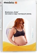 Biustonosze ciążowe - Medela Biustonosz do karmienia CINDY czarny / S Biustonosz dla kobiet w ciąży i karmiących piersią TOW010196 - miniaturka - grafika 1