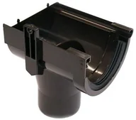 Rynny i akcesoria - Scala Plastics Lej spustowy PRAWY G 80 - miniaturka - grafika 1