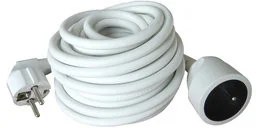 HBF Przedłużacz BIAŁY 1GN 3x1.5 Z UZIEMIENIEM 10m 192110 - Przedłużacze i rozgałęźniki - miniaturka - grafika 3