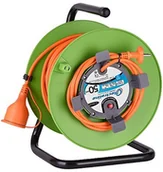 Pozostałe oświetlenie - Electraline Bęben kablowy do ogrodu , kolor: zielony, 20866139F 20866139F - miniaturka - grafika 1