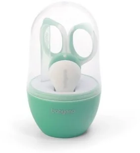 BabyOno Zestaw do pielęgnacji paznokci dla dzieci i niemowląt Zielony - Inne akcesoria do pielęgnacji dzieci - miniaturka - grafika 2