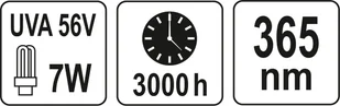 Lund ŻARÓWKA UVA 56V/7W - Lampy owadobójcze - miniaturka - grafika 5