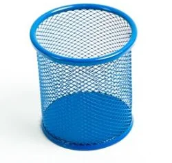 LEVIATAN  Kubek na długopisy siatka granatowy - Artykuły biurowe - miniaturka - grafika 2