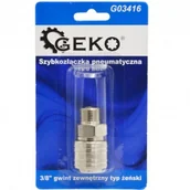 Akcesoria pneumatyczne - GEKO Szybkozłączka pneumatyczna typ żeński GZ 3/8" 3280 G03416 - miniaturka - grafika 1