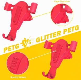 ERYONE ERYONE PETG Filament for 3D Printer 1.75mm Tolerance 0.03mm 1KG(2.2LBS)/Spool - Red 795728EUDF - Filamenty i akcesoria do drukarek 3D - miniaturka - grafika 6