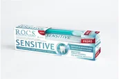 Wybielanie zębów - ROCS pasta do zębów Sensitive Repair & Whitening  75ml + szczoteczka ROCS GRATIS R11 - miniaturka - grafika 1