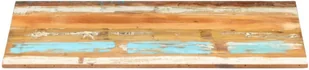 vidaXL Prostokątny blat stołowy, 60x140 cm, 15-16 mm, drewno z odzysku vidaXL - Blaty meblowe i parapety okienne - miniaturka - grafika 3
