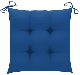 vidaXL Składane krzesła ogrodowe z poduszkami, 6 szt., drewno tekowe! 3072859 - Fotele i krzesła ogrodowe - miniaturka - grafika 10