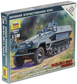 Modele do sklejania - Zvezda z6127 model SD KFZ 251/1 niej szer. skala 1: 100 - miniaturka - grafika 1