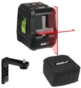 Dedra Laser krzyżowy czerwona wiązka) MC0901 - Sprzęt geodezyjny - miniaturka - grafika 2