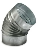 Akcesoria grzewcze - TROTEC Rura spalinowa, luk 90°, 200 mm - miniaturka - grafika 1