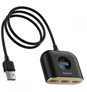 Baseus HUB USB Baseus Baseus Square round 4 w 1 USB HUB 1m CAHUB-AY01 - Huby USB - miniaturka - grafika 16