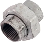 Łączniki, trójniki, kształtki - Invena Śrubunek U1 płaski ocynkowany 1" - miniaturka - grafika 1