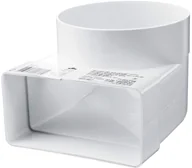Rury i kanały wentylacyjne - Vents Group Kolanko przejściowe 120 mm x 60 mm x śr. 100 mm - miniaturka - grafika 1
