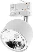 Lampy pozostałe - TK Lighting Reflektor na szynoprzewód biały TK Lighting trzyobwodowy TRACER 6054 6054 - miniaturka - grafika 1