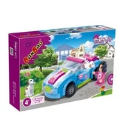 Klocki - Banbao 6119 TRENDY CITY Jessica i superbyrka - miniaturka - grafika 1