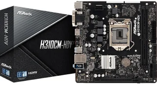 Płyta główna ASRock H310CM-HDV - Płyty główne Płyta główna ASRock H310CM-HDV - Płyty główne - miniaturka - grafika 2