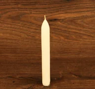 Świece - Magoi Agni Świeca z wosku 16x1,5cm - biała (5 sztuk) drim77a - miniaturka - grafika 1