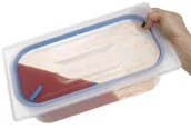 Akcesoria gastronomiczne - Hendi Pokrywka z uszczelką do GN 1/4 z polipropylenu 881835 - miniaturka - grafika 1