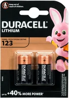 Baterie i akcesoria - Duracell Bateria Ultra Lithium CR123 2 szt. - miniaturka - grafika 1