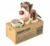 Wyposażenie pokoiku dziecięcego - SKARBONKA Interaktywna Piesek Brąz ruchomy Zabawka - miniaturka - grafika 1