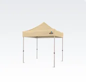 Pawilony ogrodowe - BRIMO Namiot rozkładany 2x2m - bez 3 ścian - Beżowy - miniaturka - grafika 1