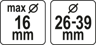 Yato ODCIĄG PYŁU DO WIERCENIA 16MM - Odciągi trocin i wiórów - miniaturka - grafika 4