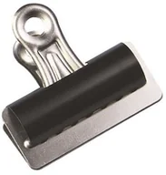 Spinacze i klipsy do papieru - Q-Connect Klipy do akt 25mm, 10szt., czarne KF01287 - miniaturka - grafika 1