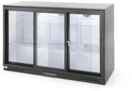 Szafy i witryny chłodnicze - Hendi Szafa chłodnicza na napoje 3-drzwiowa przeszklona 338 l 235836 - miniaturka - grafika 1