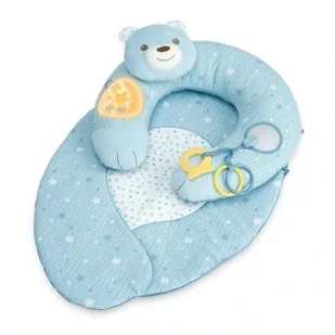 Chicco Gniazdko z poduszką, niebieskie - Kokony niemowlęce - miniaturka - grafika 3