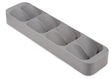 Joseph Joseph Organizer na słoiczki przypraw DrawerStore szary, 5x10x39,4 cm - Pojemniki na przyprawy - miniaturka - grafika 2
