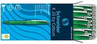 Długopisy - Schneider K20 ICY Colours ball point Pen (M) 20er opakowanie Zielony przezroczysty K20 ICY COLOURS - miniaturka - grafika 1