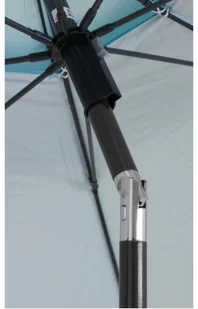 Doppler Parasol plażowy Windprofi, niebieski, 200x170 cm - Parasole ogrodowe - miniaturka - grafika 5