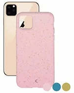 Etui i futerały do telefonów - Ksix Eco-Friendly etui ochronne do iPhone 11 Pro, żółty B0943ECO03 - miniaturka - grafika 1